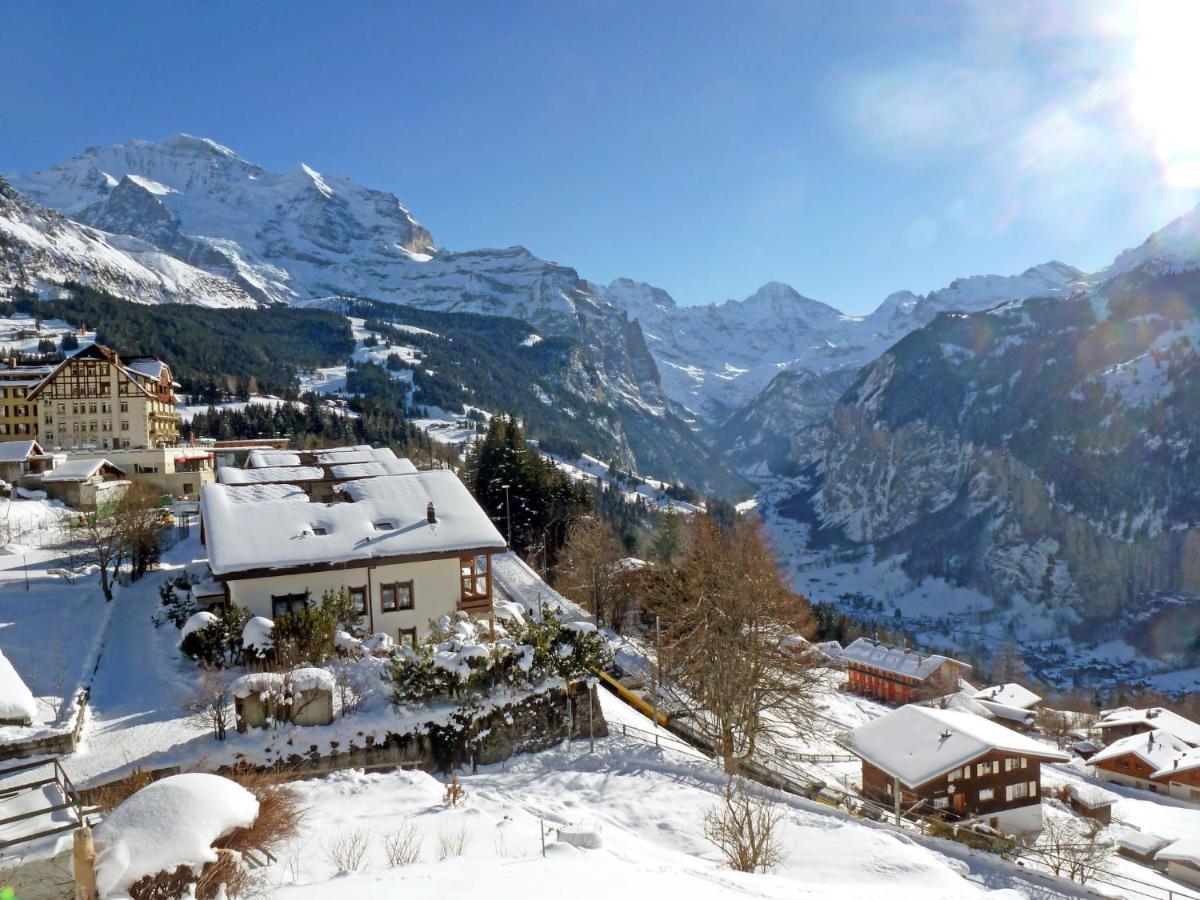 Apartment Primula By Interhome Wengen Exterior photo